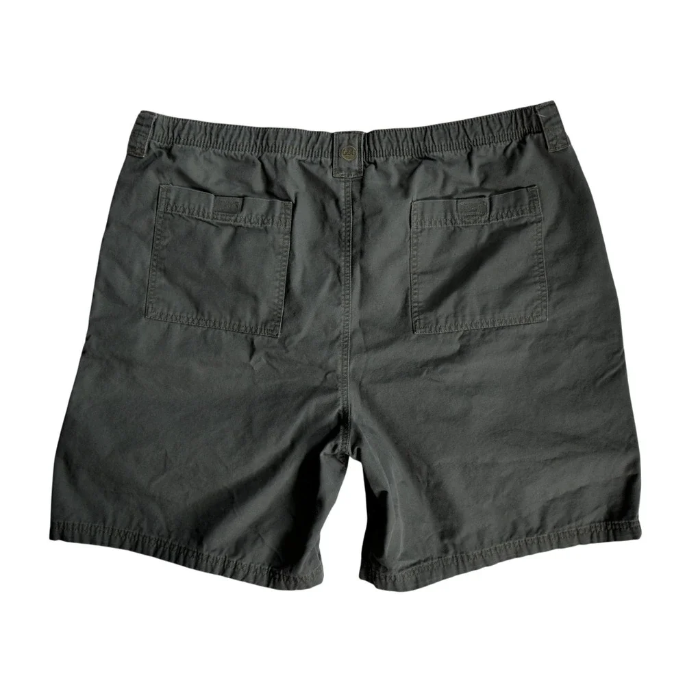 Wrangler Men's 46 Olive Green Hiker Cargo Shorts Cotton Ripstop Comfort Waist